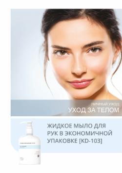 ЖИДКОЕ МЫЛО ДЛЯ РУК В ЭКОНОМИЧНОЙ УПАКОВКЕ [KD-103]