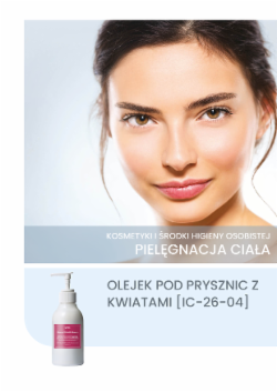 OLEJEK POD PRYSZNIC Z KWIATAMI [IC-26-04]