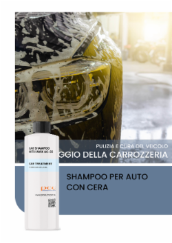 SHAMPOO PER AUTO CON CERA
