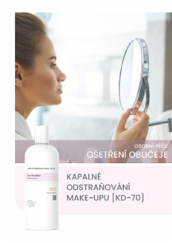 KAPALNÉ ODSTRAŇOVÁNÍ MAKE-UPU [KD-70]