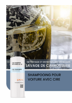 SHAMPOOING POUR VOITURE AVEC CIRE