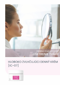 HLOBOKO ZVLHČUJÚCI DENNÝ KRÉM [IC-07]