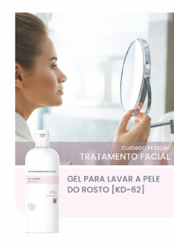 GEL PARA LAVAR A PELE DO ROSTO [KD-62]