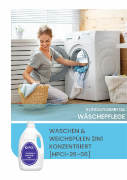 WASCHEN & WEICHSPÜLEN 2IN1 KONZENTRIERT [HPCI-26-06]