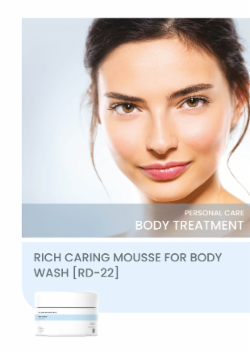 RICH CARING MOUSSE FOR BODY WASH [RD-22]
