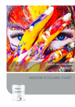 INDOOR ECOLABEL PAINT