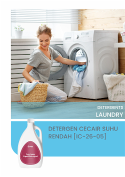 DETERGEN CECAIR SUHU RENDAH [IC-26-05]