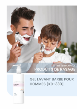 GEL LAVANT BARBE POUR HOMMES [KD-330]