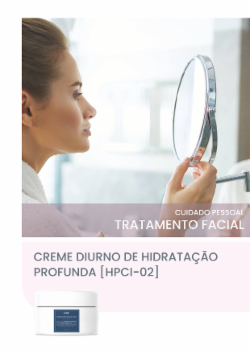 CREME DIURNO DE HIDRATAÇÃO PROFUNDA [HPCI-02]