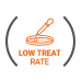 Low treat rate