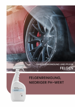 FELGENREINIGUNG, NIEDRIGER PH-WERT