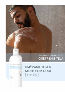 UMÝVANIE TELA S MENTOLOM COOL [KD-210]