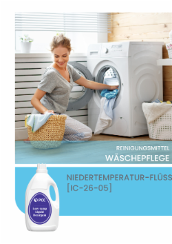 NIEDERTEMPERATUR-FLÜSSIGWASCHMITTEL [IC-26-05]