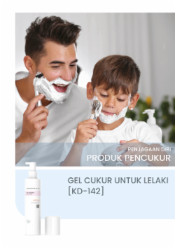 GEL CUKUR UNTUK LELAKI [KD-142]