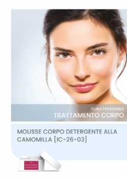 MOUSSE CORPO DETERGENTE ALLA CAMOMILLA [IC-26-03]