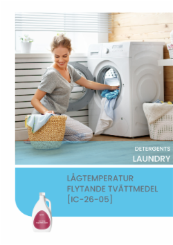 LÅGTEMPERATUR FLYTANDE TVÄTTMEDEL [IC-26-05]