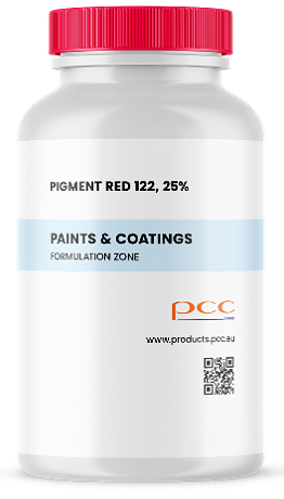 RED PIGMENT 122, 25%