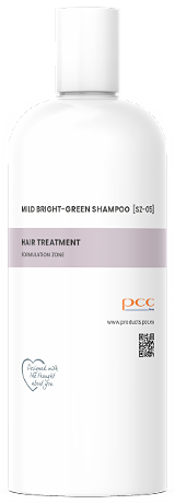 М'ЯКИЙ ЯСКРАВО-ЗЕЛЕНИЙ ШАМПУНЬ [SZ-05]