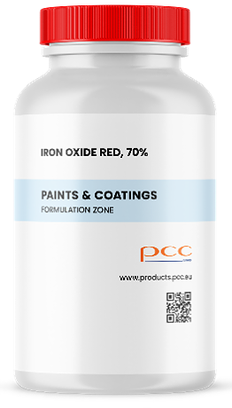 RED IRON OXIDE, 70%