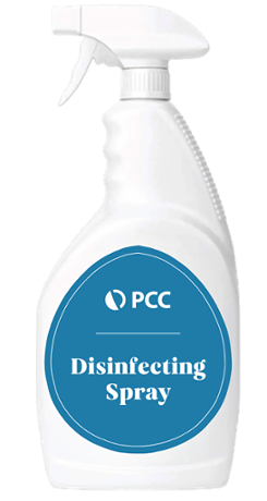 DISINFECTING SPRAY WITH LACTIC AND AMIDOSULFONIC ACID MIXTURE [DSLAA-01]