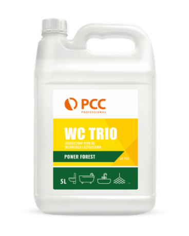 PCC PROFESSIONAL WC TRIO POWER FOREST Zagęszczony płyn do dezynfekcji i czyszczenia