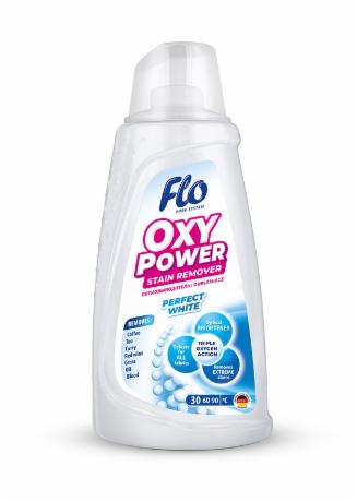 REMOVEDOR DE MANCHAS FLO® OXY POWER PARA TECIDOS BRANCOS