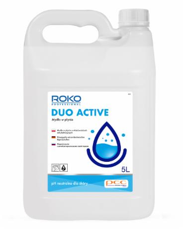 ROKO ® PROFESSIONAL DUO ACTIVE Sabun cecair dengan sifat antibakteria