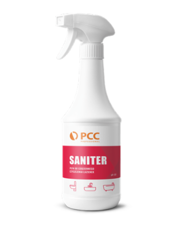 PCC PROFESSIONAL SANITER Liquid for cleaning sanitary facilities