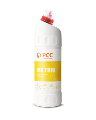 PCC PROFESSIONAL WC TRIO Liquid for cleaning and disinfecting toilets