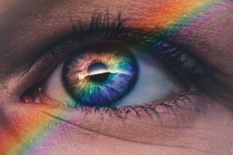 receptory v oku – citlivé na farbu