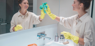 Bathroom cleaners