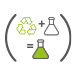 Production à base de matériaux recyclés
