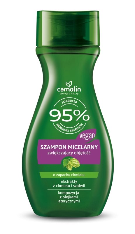 CAMOLIN&reg; Zwiększający objętość szampon micelarny o zapachu chmielu 265ml