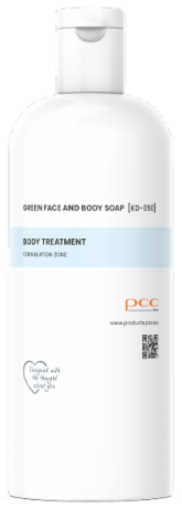 GREEN FACE AND BODY SOAP [KD-350]