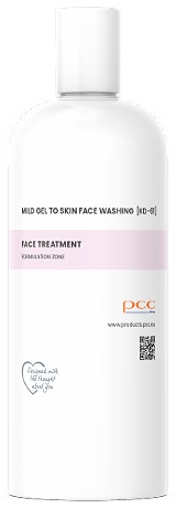 GEL DELICATO SULLA PELLE DETERGENTE VISO [KD-61]