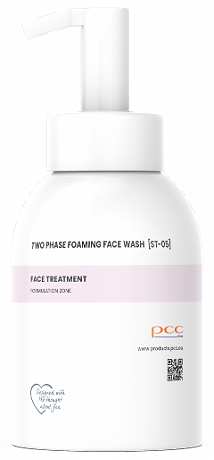 DETERGENTE VISO CON SCHIUMA BIFASE [ST-05]
