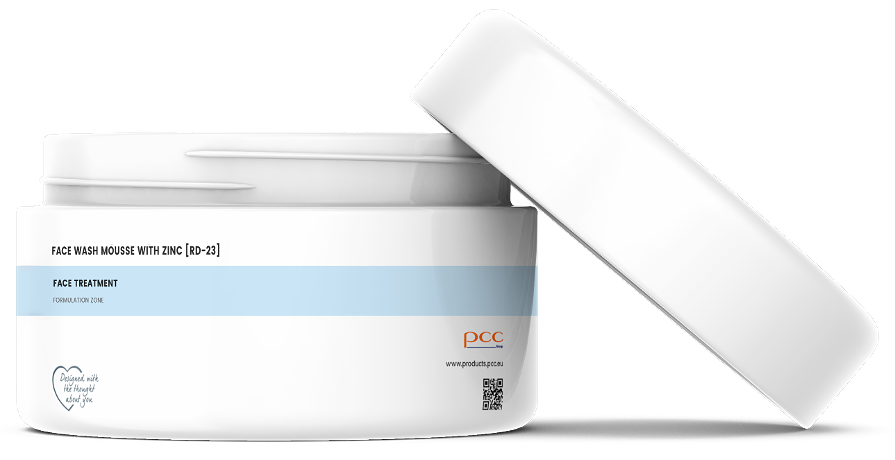 MOUSSE DETERGENTE VISO ALLO ZINCO [RD-23]