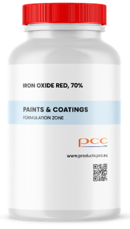 RED IRON OXIDE, 70%