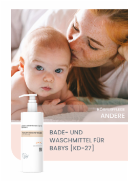 BADE- UND WASCHMITTEL FÜR BABYS [KD-27]
