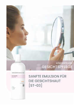 SANFTE EMULSION FÜR DIE GESICHTSHAUT [ST-03]