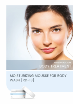 MOISTURIZING MOUSSE FOR BODY WASH [RD-13]