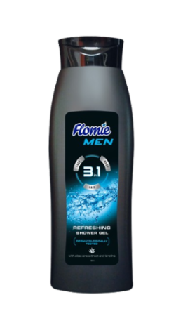 Gel douche 3 en 1 Flomie Men 750 ml