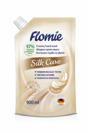 FLOMIE SILK CARE  Liquid soap  900 ml