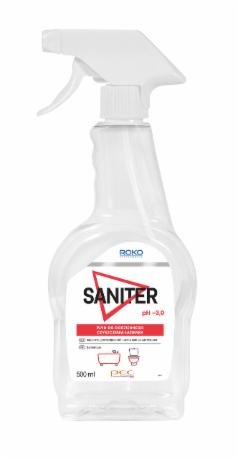 ROKO® PROFESSIONAL SANITER Liquide pour le nettoyage des sanitaires