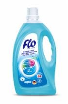 FLO® WHITE&COLOR LIQUID FOR WHITE AND COLOR FABRICS WASHING