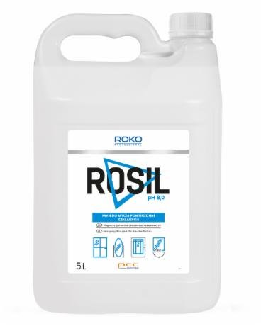 ROKO® PROFESSIONAL ROSIL Vätska för rengöring av glas