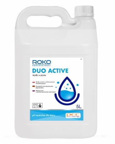 ROKO ® PROFESSIONAL DUO ACTIVE Tekuté mydlo s antibakteriálnymi vlastnosťami