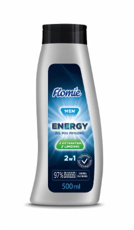 Flomie MEN 2 in 1 gel doccia con estratto di lime 500 ml