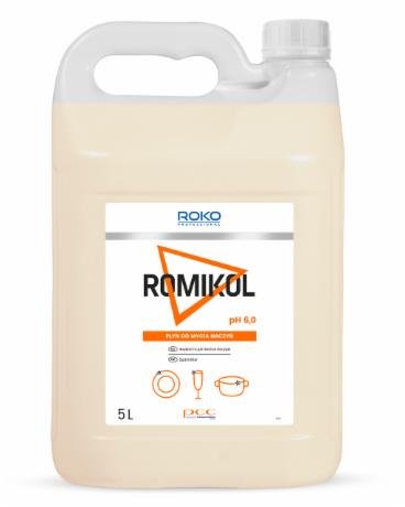 ROKO® PROFESSIONAL ROMIKOL Засіб для миття посуду Лимон