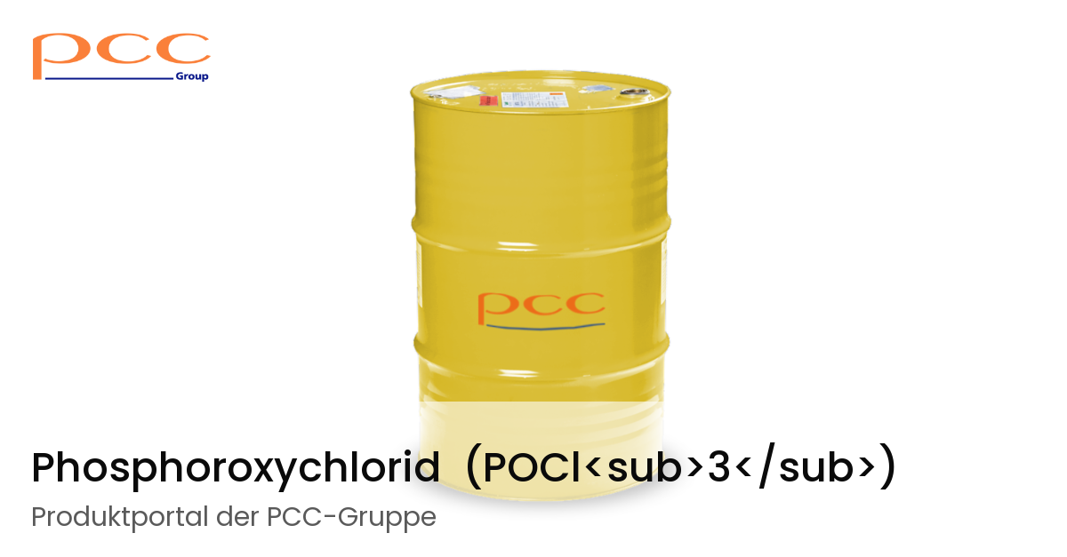 Phosphoroxidchlorid PCCGruppe